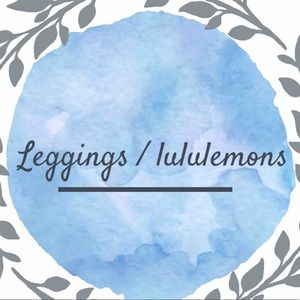 Leggings and lululemons ✨